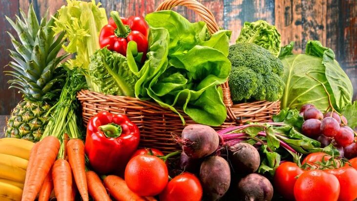 овочі та фрукти для схуднення